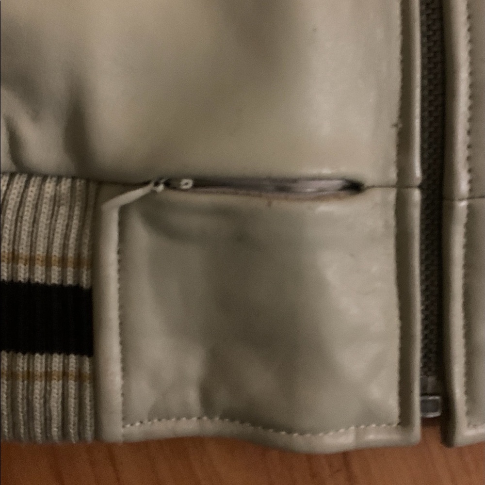 Marc Ecko Leather Varsity Jacket - image 3